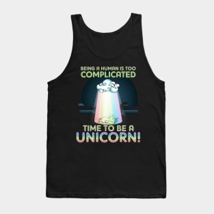 Time To Be A Unicorn Tank Top